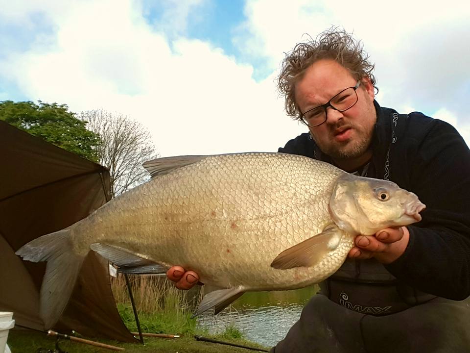 grote brasem in het voorjaar