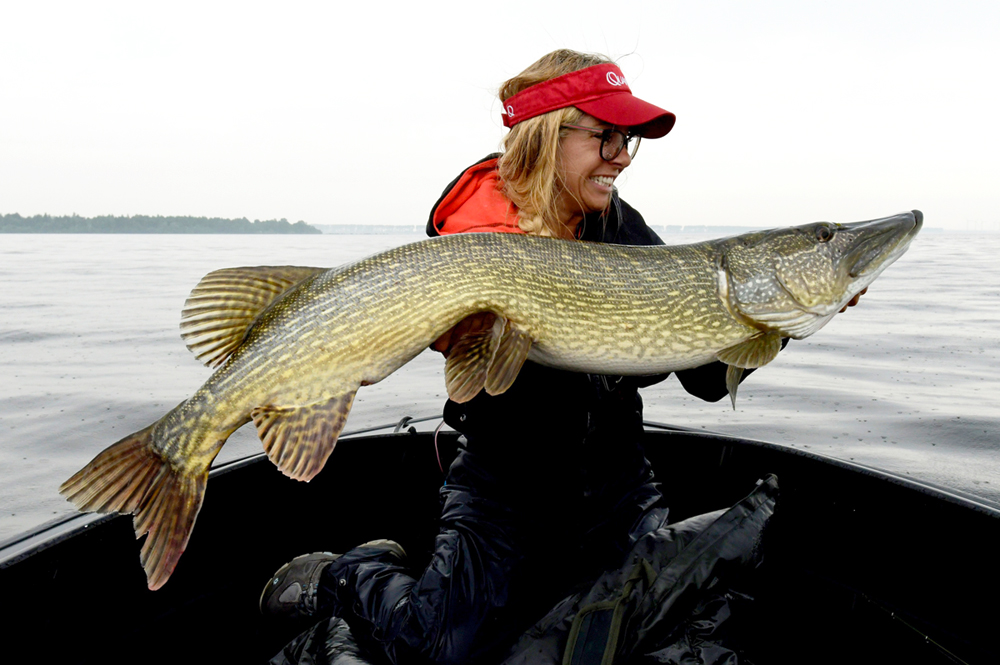 122 centimeter; mijn nieuw persoonlijk record Esox!