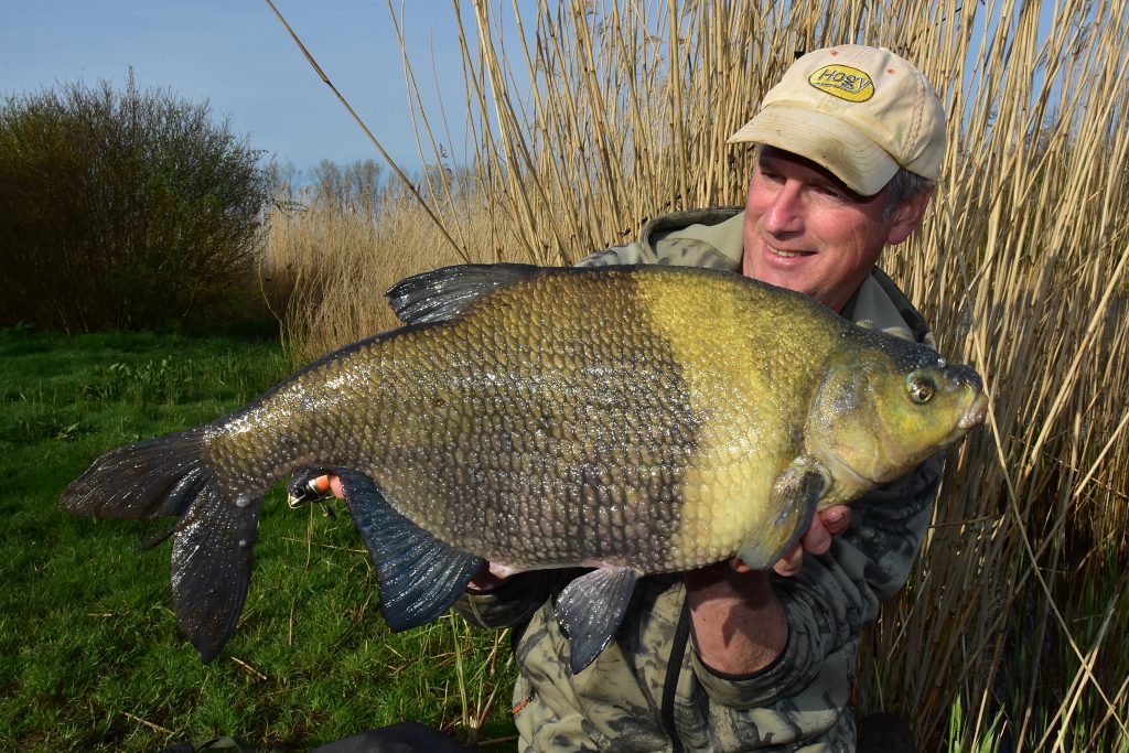 Arnout Terlouw gericht op grote brasem