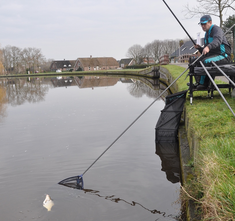 Witvissen in de herfst Oude Rijn