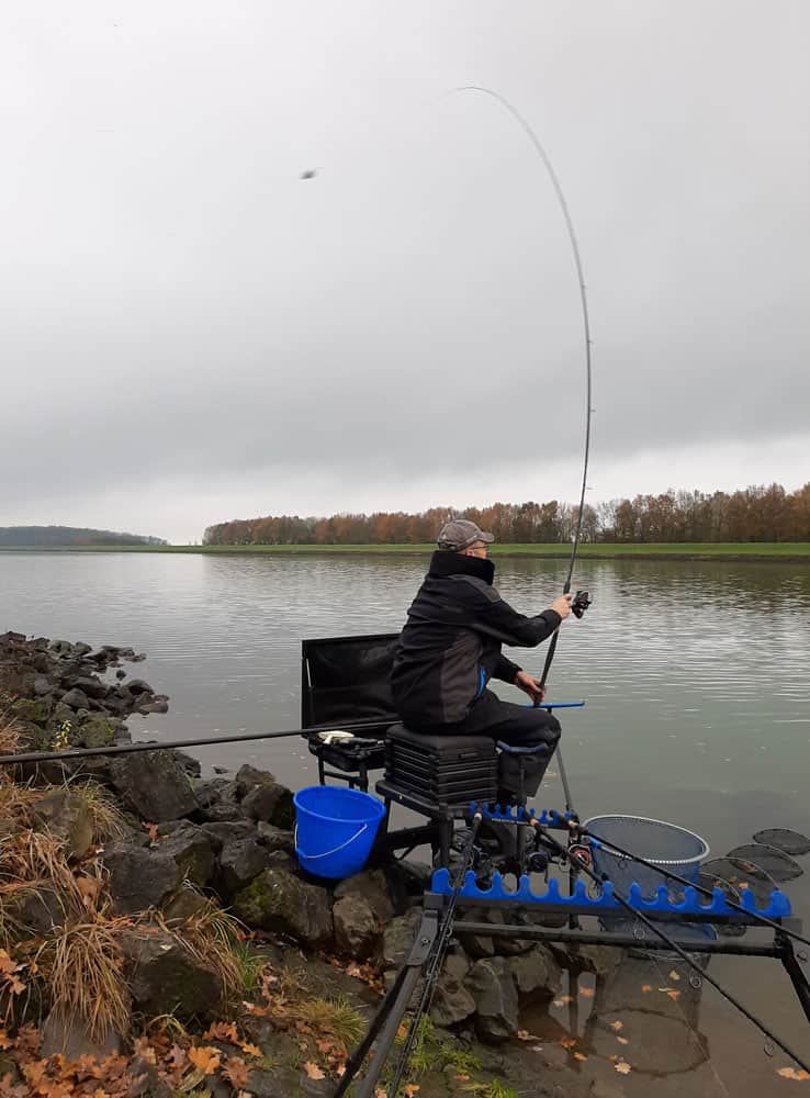 Afstanden tussen de 30 en 50 meter staan doorgaans garant voor succes.