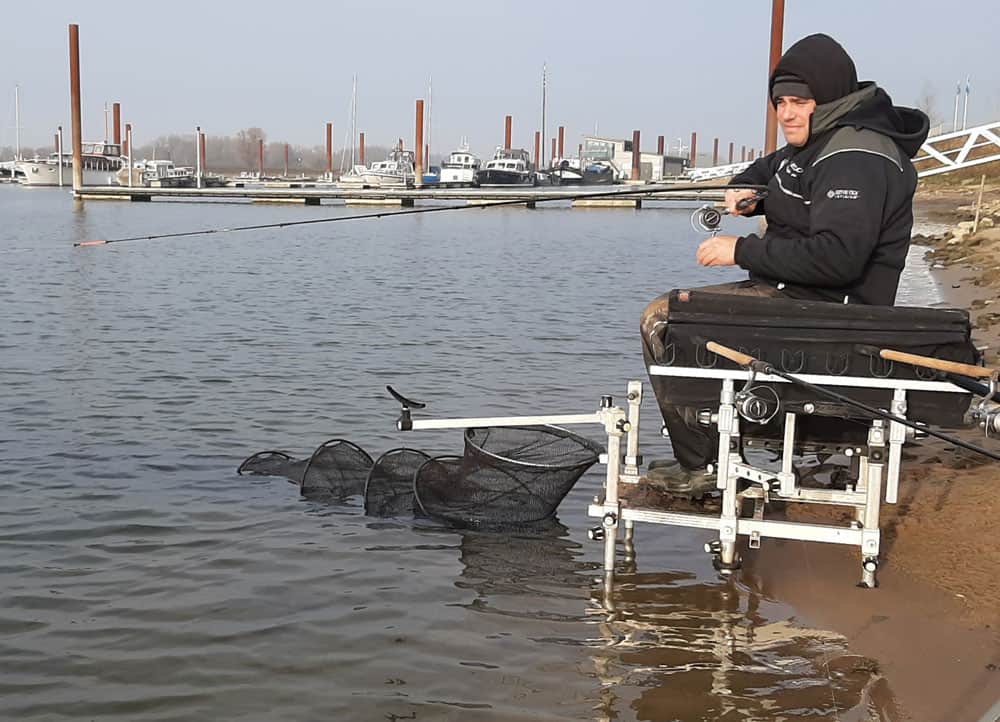 De jachthaven van Deventer is een gekende winterse hotspot.