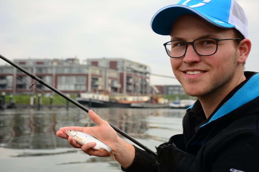 Uiteindelijk een verlossende blankvoorn tussen al het roofblei-geweld.