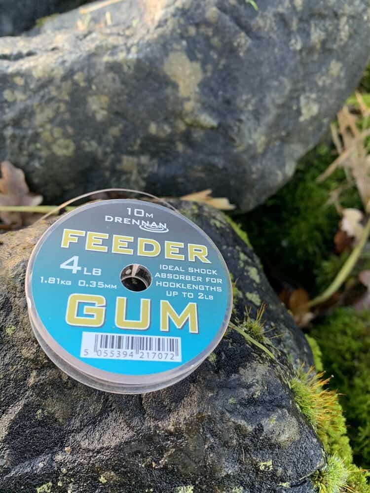 Extra demping door de Drennan Feeder Gum.