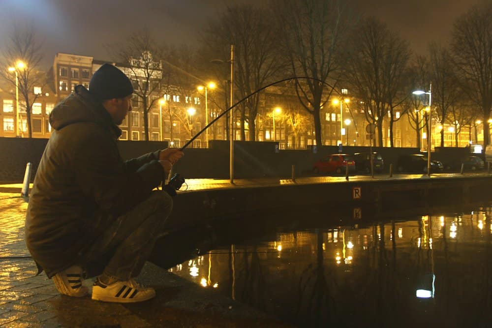 In de stad is er altijd licht, wel zo handig!