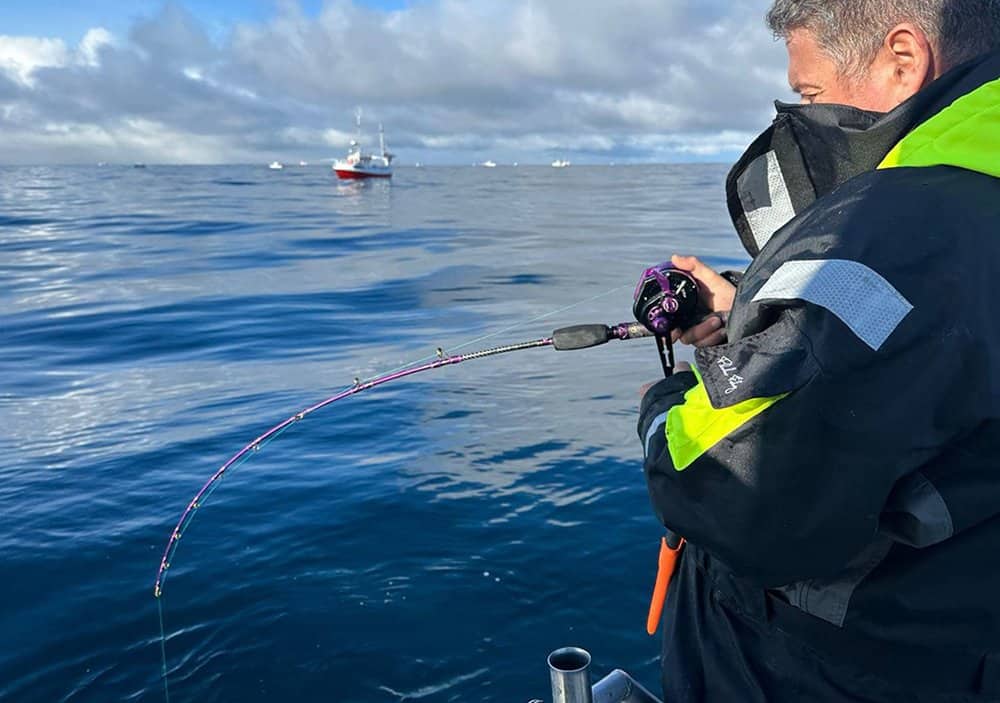 De hele grote vissen hebben we niet weten te vinden, maar we schatten het exorbitante aantal van meer dan 250 vissen in de boot te hebben gehad