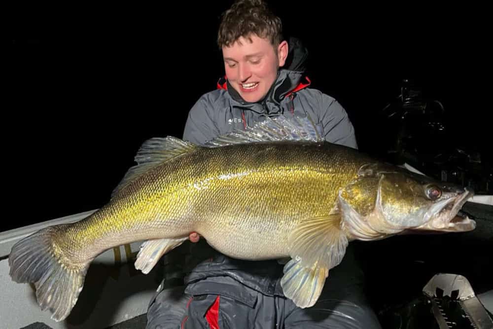 15,2 kilo: Deze vis is van een andere orde.