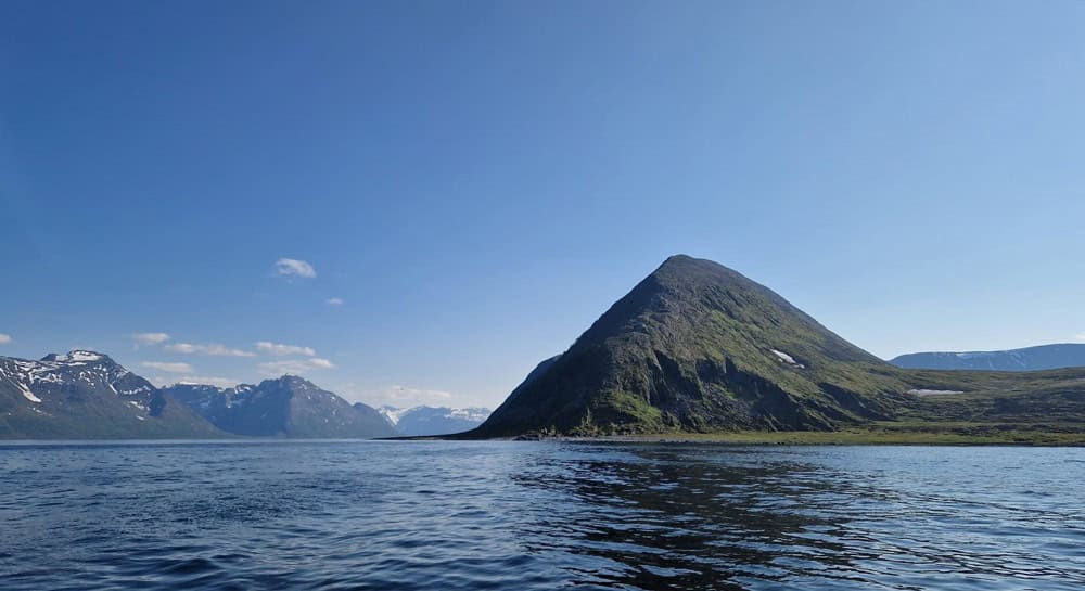 Zomerse omstandigheden op het water.