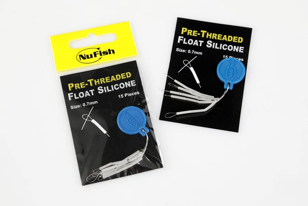 De NuFish Pre-Threaded Float Silicone is beschikbaar in drie formaten van 0,3, 0,5 en 0,7 millimeter.