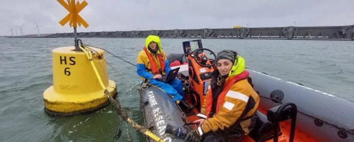 Onderzoekers van Wageningen University & Research onderzoeken samen met Rijkswaterstaat hoe grote trekvissen zoals zeeforel, Atlantische zalm, zeeprik en Noordzeehouting de Haringvlietsluizen kunnen passeren.