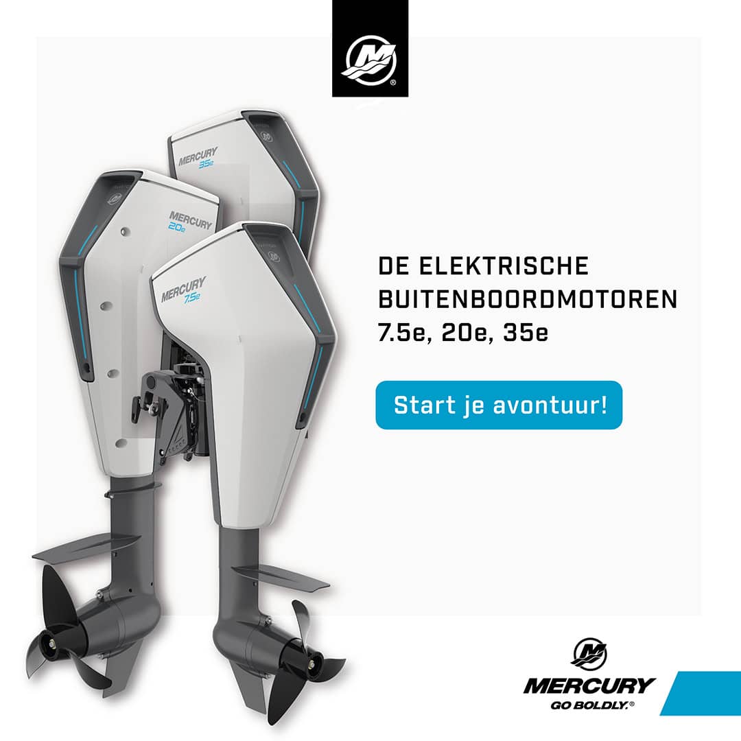 Elektrische buitenboordmotoren.